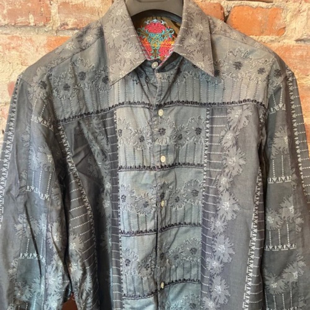 Robert Graham Long Sleeve Button Down L Excellent